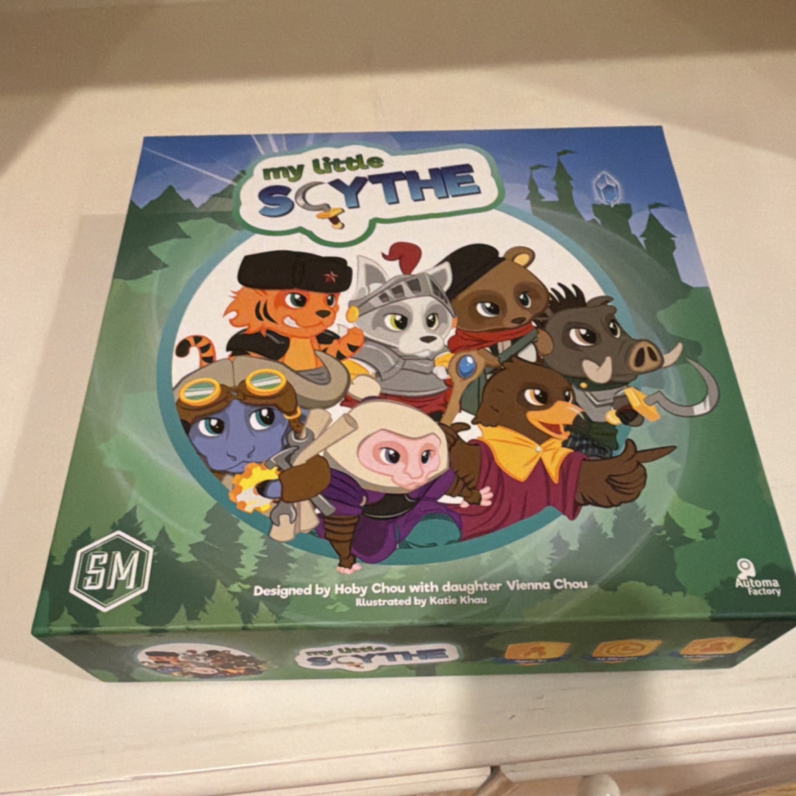 Stonemaier Games My Little Scythe Board Game Miniatures Cards Tokens 2018