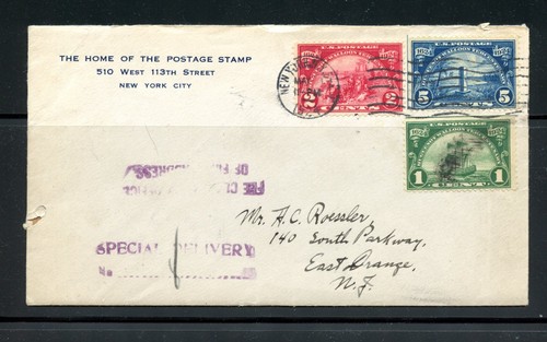 U.S. #614-616 (U672) on cover comp set mailed 5/1/24 FD of issued