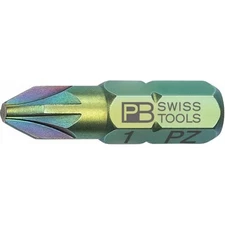PB Swiss PB C6.192/1 Precision Bit, Design for Pozidriv screws, PZ1