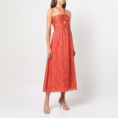 Sachin & Babi Halter Midi Dress Size 0 New $395 | eBay