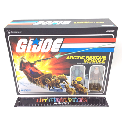 Super7 ReAction Figures G.I. Joe SNAKE EYES & BLIND WOODSMAN