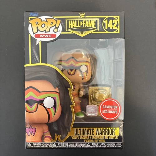 Funko Pop! Vinyl: WWE - Ultimate Warrior - GameStop (Exclusive) #142