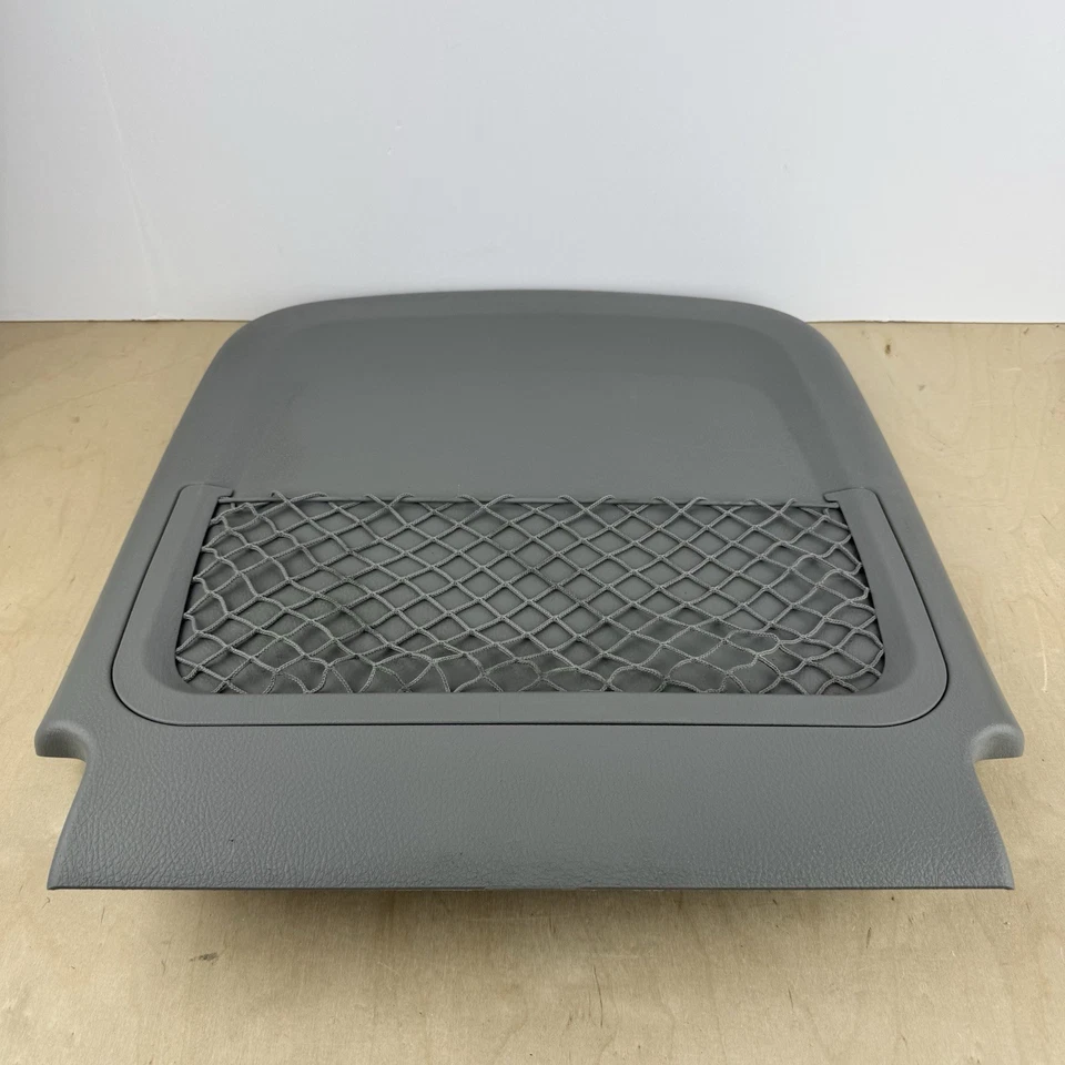 11-15 Kia Sorento Front Seat Back Panel Cover Trim GRAY w/ Pocket RH LH OEM - Image 2 of 4