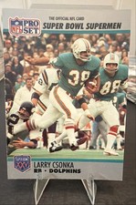 1990 Pro Set Super Bowl XXV Silver Anniversary - Larry Csonka #40