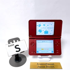 Nintendo DSi LL XL Wine Red Console Stylus NTSC-J Japan Tested Rank S