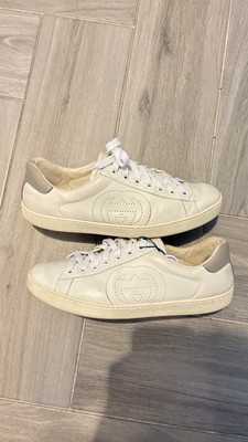 Gucci Ace Interlocking G Sneakers Size 6.5G-7.5US