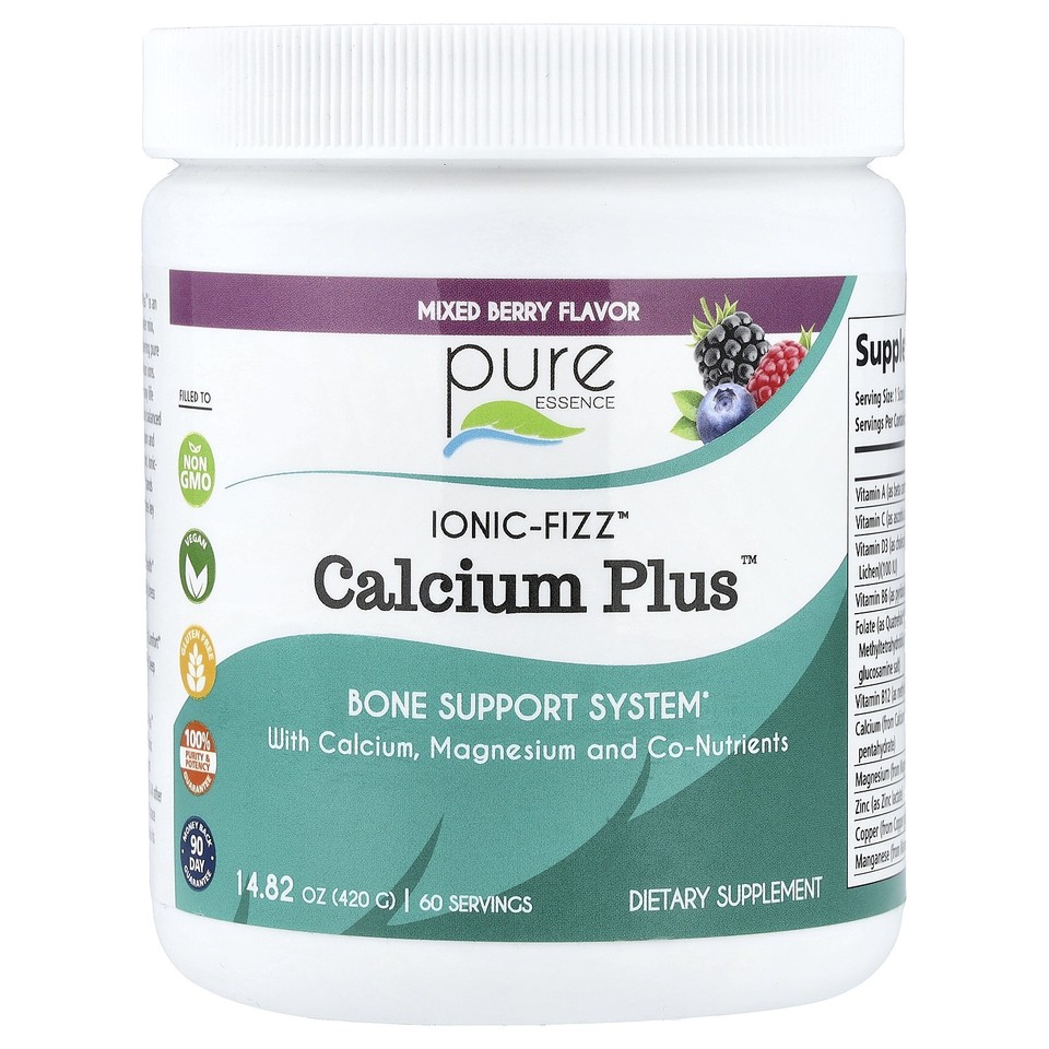 lonic-Fizz™, Calcium Plus™, Mixed Berry, 14.82 oz (420 g)