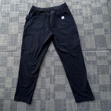 Carhartt Force Scrub Pants Womens Large Black Cargo Pockets Medical Nurse