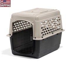 Airline Approved Portable Dog Crate Travel Carrier W/ Storage Pets 50-70 lbs New
