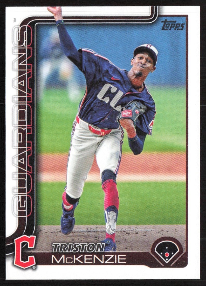 2025 Topps Series 2 Base Triston McKenzie Cleveland