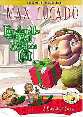 Punchinello and The Most Marvelous Gift by Max Lucado (English) DVD-Video Book