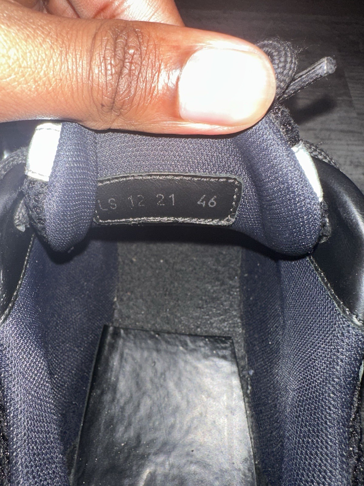 Size 13 - Dior B22 Black Reflective thumbnail 7