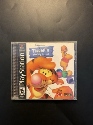 Tigger's Honey Hunt (Sony PlayStation 1, 2000) Tested Works Complete See Descrip