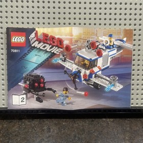 LEGO The LEGO Movie: The Flying Flusher 70811 - Instruction Manuals Only