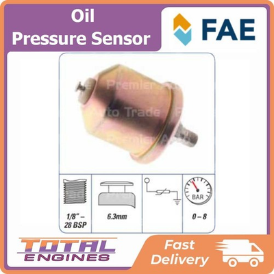 #ad FAE Oil Pressure Sensor fits Toyota Landcruiser RJ70R RJ70RV 2.4L 4Cyl 22R AU $107.90