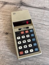 Vintage Commodore CBM 776M Solid State Portable Electronic Calculator UK Working