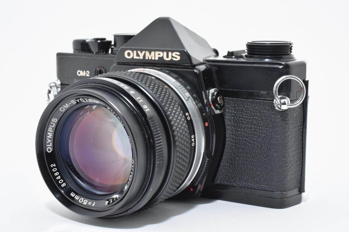 Exc+5] Olympus OM-2 35mm SLR Camera body G.zuiko 50mm f1.4 Lens
