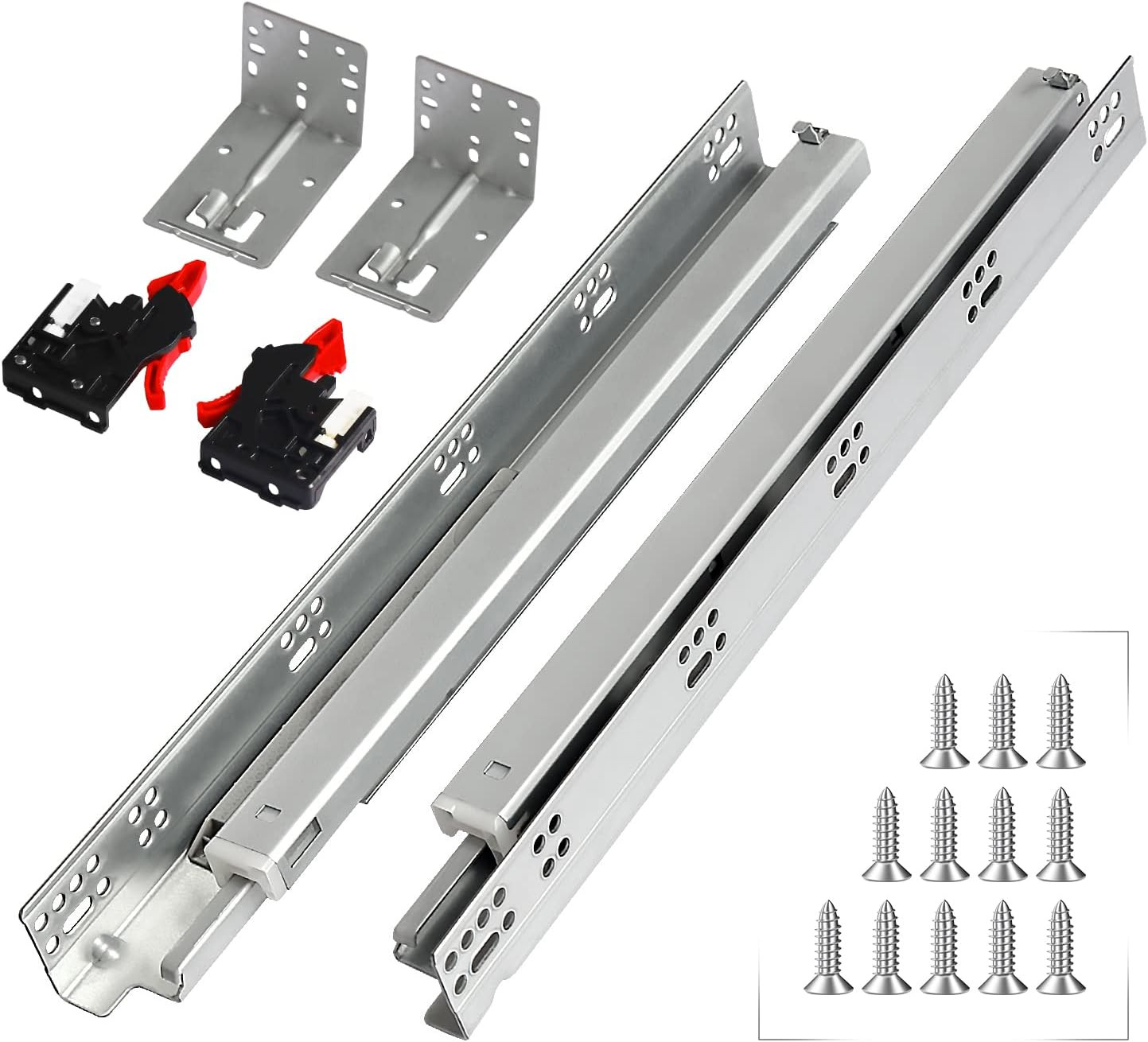 18 Inch - 6 Pairs, 77 Lb Load Capacity