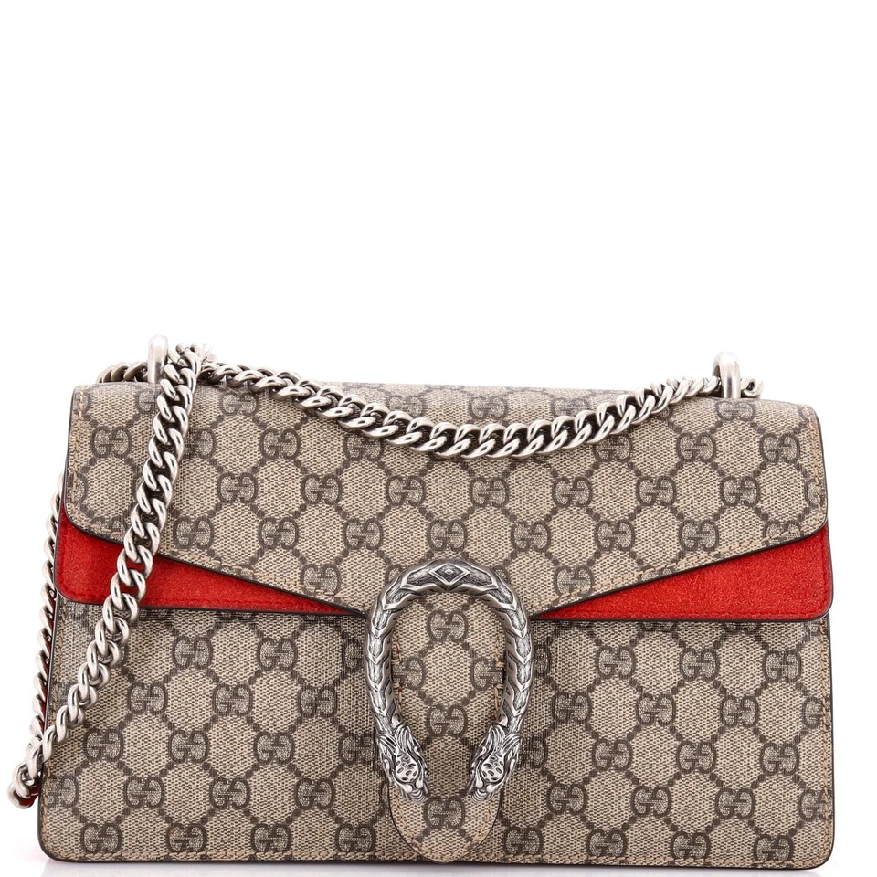 Gucci Dionysus Bag GG Coated Canvas Small
