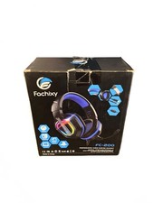 Fachixy FC-200 Wired Gaming Headset With Mic- RGB Lights Black/BlueMultiplatform