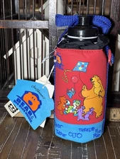 Bear In The Big Blue House Bottle Holder Pouch Bag w/ Bottle Rare Brand New Tags