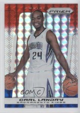 2013-14 Panini Prizm Red White & Blue Mosaic Prizm Carl Landry #6 1s8