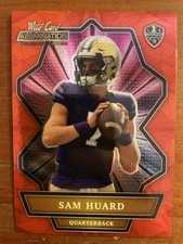 2021 Wild Card Alumination NIL Collegiate Edition Sam Huard #ANBC-72 Red 