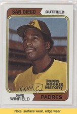 2018 Topps Archives Topps Rookie History Dave Winfield #456 HOF READ 0b3