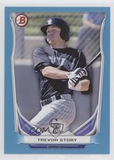 2014 Bowman Draft Top Prospects Blue 314/399 Trevor Story #TP-74 ry5