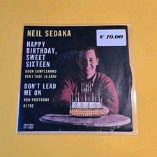 NEIL SEDAKA Happy birthday sweet sixteen / Don't lead me on 45 giri RCA  Ex/Mint