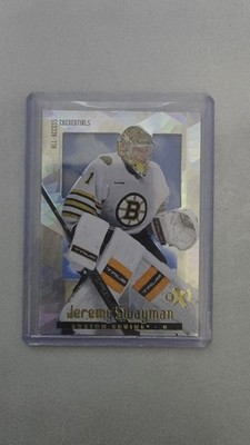 2023-24 SkyBox E-X 2000 All Access Credentials Jeremy Swayman #8