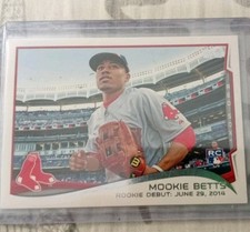 2014 Topps Update Series #US-301 Mookie Betts Rookie RC Boston Red Sox