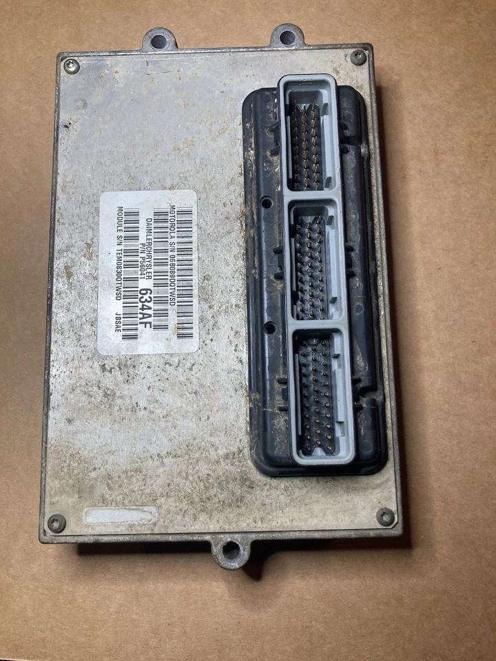 Jeep Cherokee XJ 2000 4,0 AT motor módulo de control informático ECU PCM 56041634AF Foto 3 de 4