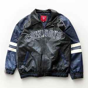 Vintage Dallas Cowboys Leather Jacket | eBay