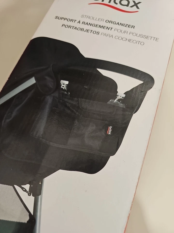 Organizador de cochecito Britax con portavasos aislantes | Compartimento central grande Foto 4 de 4