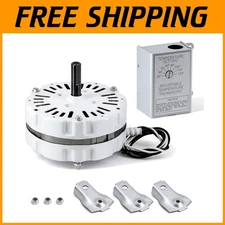 Compact Power Vent Motor Replacement & Adjustable Thermostat for Energy Savings