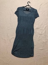 Vintage D&G Dolce & Gabbana Y2K Dress – 40 Distressed Unisex Girls WMNS Gray