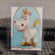 2025 Topps 30 Years Of Toy Story -  1/1 Buttercup - Sketch Autograph Card 