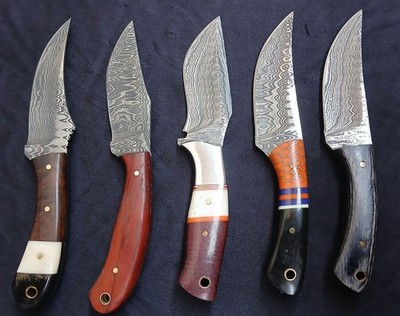 7 inches custom fixed blade hunting skinning knives custom paid shipping for USA