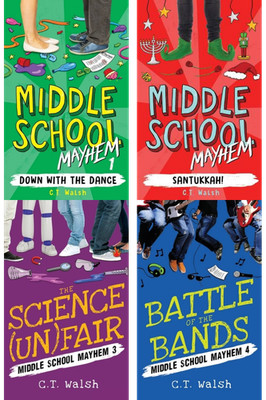 Middle School Mayhem Series All 4 Books in Paperback