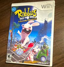 Ubisoft Rabbids Go Home: A Comedy Adventure Nintendo Wii w/ Manual, NTSC-U/C