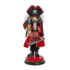 Kurt S. Adler Wooden Hollywood Nutcracker Collection , Pirate, 15in