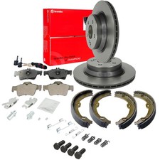 BREMBO Bremsscheiben 300mm Beläge Bremsbacken Hinten für W211 mit Sportpaket BREMBO Bremsscheiben 300mm Beläge Bremsbacken Hinten für W211 mit Sportpaket