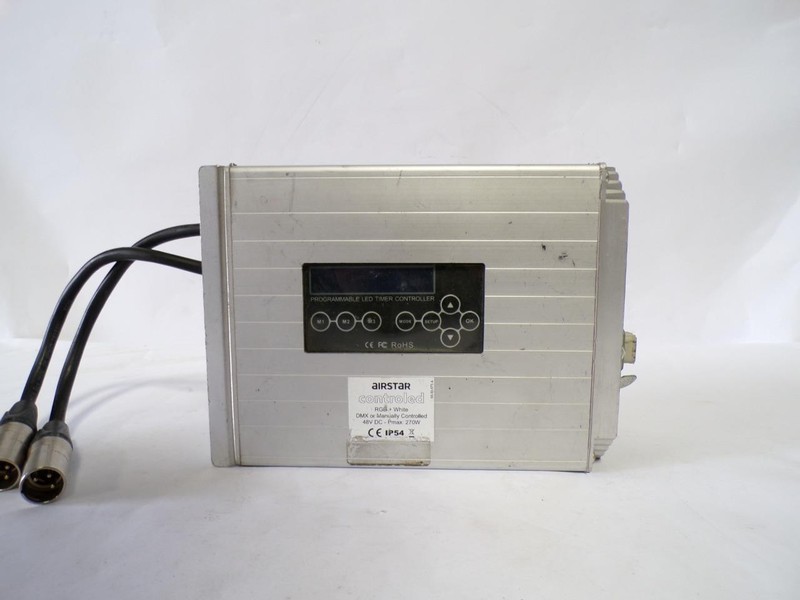 AirStar Controlled RGBW 270W 48V XLR Programmable Led Timer Controller (J529)