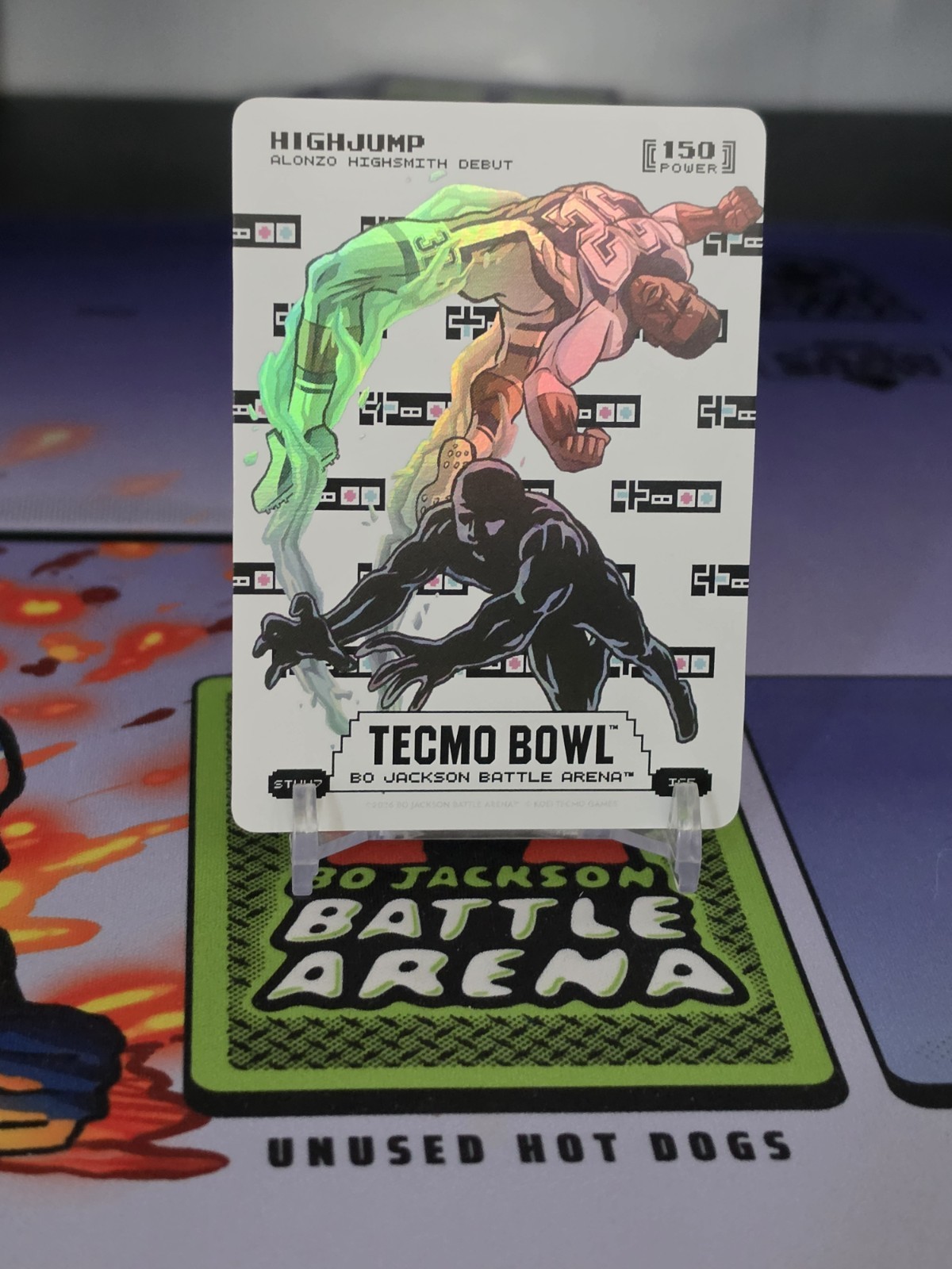 Bo Jackson Battle Arena Tecmo Bowl Highjump Alonzo Highsmith Ice Sore Thumbs SP