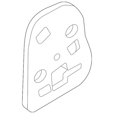 Genuine Volkswagen Backup Lamp Gasket 3CN-945-197-A