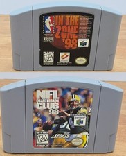 2x N64 Sports Titles - NFL Quarterback Club 99 and In the Zone 98