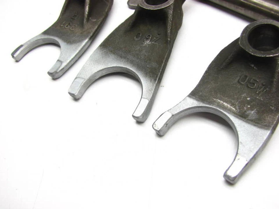 1978 HONDA 78 XL175 XL 175 - ENGINE GEARSHIFT SHIFT DRUM AND FORKS Foto 2 de 3