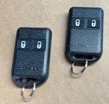 NEW PAIR CODE ALARM 2-BUTTON REMOTE ALARM FOB TRANSMITTER GOH-PAN05 GOH-PANO5