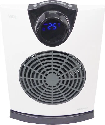 AKTOBIS / WDH Aktobis Heizlüfter, Badheizer, E-Heizer WDH-E20 (2kW) - mit LED Anzeige